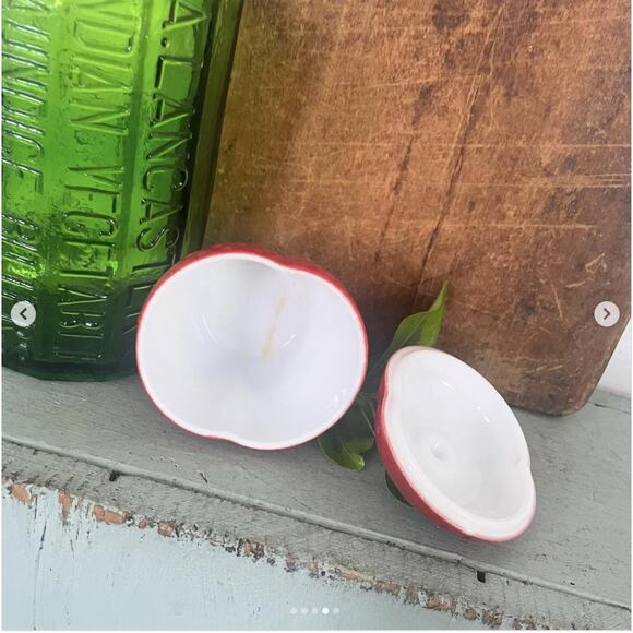 Vintage Milk Glass Strawberry Jam Jelly Jar Hazel Atlas - Picture 4 of 5